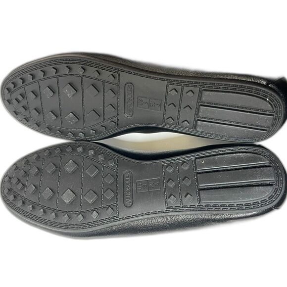 AEROSOLES Deanna Driving Style Loafers - Women's 8W - Black - Picture 7 of 9